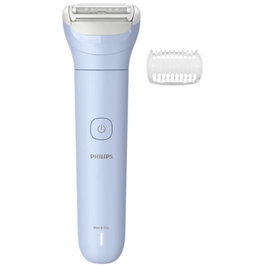 Philips Lady Shaver Series 6000 BRL127/00 Cortapelos - Afeitadora sin cable para mujer Wet & Dry, uso en húmedo y seco, hasta 80 min autonomía, incluye 4 accesorios